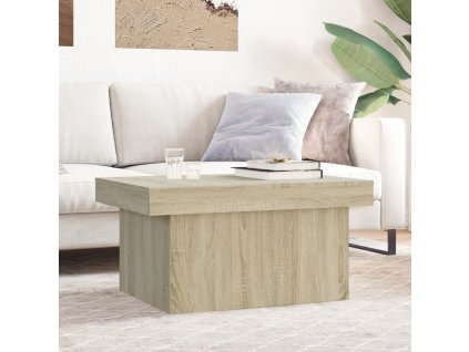 Konferenční stolek 80 x 55 x 40 cm kompozitní dřevo [840865] (Barva dub sonoma)