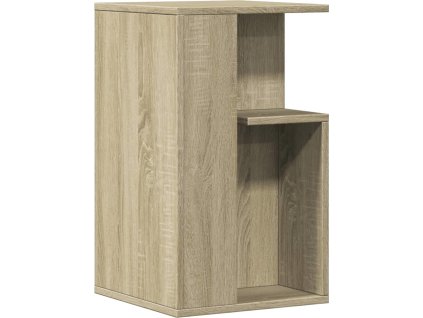 Odkládací stolek 35 x 35 x 60 cm kompozitní dřevo [840739] (Barva dub sonoma)