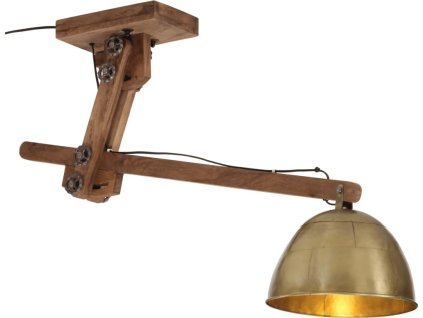 Stropní svítidlo 25 W patina 105 x 30 x 65–108 cm E27 [371922] (Barva Mosaz)