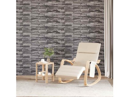 3D nástěnné panely 14 ks 100 x 25 cm EPS [4008555] (Barva Antracitová)