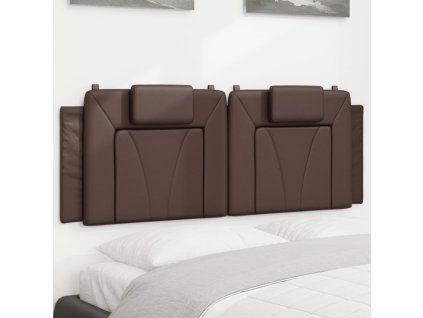 Polštář na čelo postele Viana 140 cm umělá kůže [374792] (Barva Hnědá)