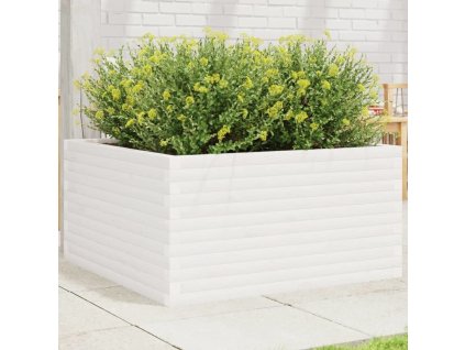 Zahradní truhlík 90 x 90 x 46 cm masivní borovice [3282428] (Barva Přírodně impregnované)