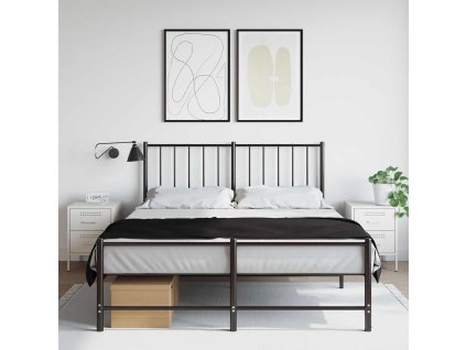 Noční stolky 2 ks olivově 36 x 39 x 50,5 cm ocel [842923] (Barva Černá)