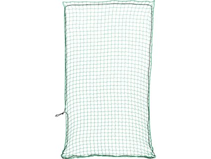 Síť na přívěsný vozík s elastickým lanem 4 x 2,5 m PP [4012240] (Barva Zelená)