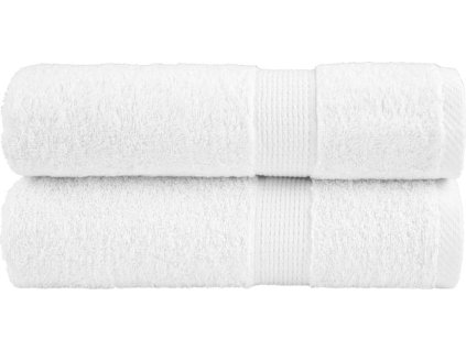 Prémiové osušky SOLUND 2 ks 100x150 cm 600 g/m² [137132] (Barva Bílá)