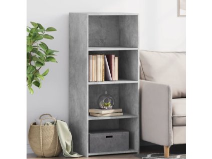 Skříň highboard 50 x 41 x 124 cm kompozitní dřevo [846397] (Barva Bílá)