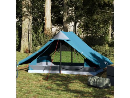 Kempingový stan pro 2 osoby nepromokavý [4009435] (Barva Modrá)