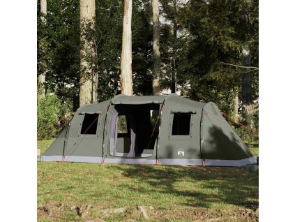 Rodinný stan tunel pro 6 osob nepromokavý [4009419] (Barva Olivově zelená)