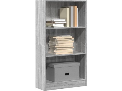 Knihovna artisan 60 x 24 x 109 cm kompozitní dřevo [857808] (Barva Šedá sonoma)
