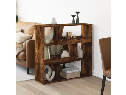 Dělící stěna 100 x 33 x 94,5 cm kompozitní dřevo [3309478] (Barva Kouřový dub)