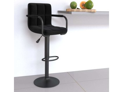 Barová židle textil [334629] (Barva Modrá)