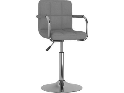 Jídelní židle textil [3087876] (Barva Světle šedá)