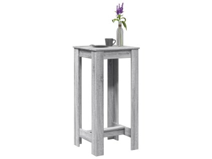 Barový stůl 51 x 50 x 103,5 cm kompozitní dřevo [854405] (Barva Šedá sonoma)