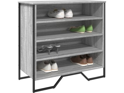 Botník 80 x 38 x 78 cm kompozitní dřevo [848652] (Barva Šedá sonoma)