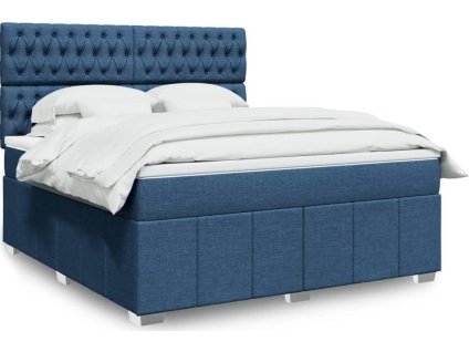 Box spring postel s matrací 180x200 cm textil [3294060]