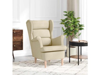 Křeslo obláčkově 74 x 84 x 100 cm textil [4016905] (Barva Šedá)