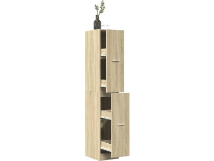 Skříňka na léky artisan 30 x 41 x 174,5 cm kompozitní dřevo [3309629] (Barva dub sonoma)