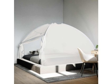 Moskytiéra Mongolia s dvířky 220 síťovina 200x200x135 cm [4010049] (Barva Bílá)