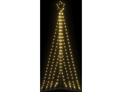 LED vánoční stromek 339 ch LED 187 cm [4016429] (Barva Studená bílá)