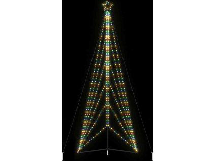 LED vánoční stromek 861 ch LED diod 478 cm [4016427] (Barva Vícebarevný)