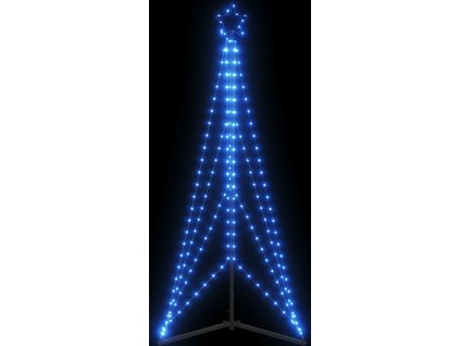 LED vánoční stromek 363 ch LED diod 182 cm [4016410] (Barva Modrá)
