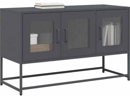 TV skříňka 100,5x39x60,5 cm ocel [853342] (Barva Olivově zelená)