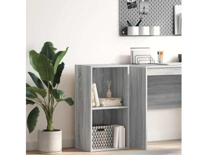 Knihovna 40 x 30 x 77 cm kompozitní dřevo [857863] (Barva Šedá sonoma)