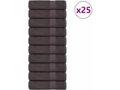 Ručníky do sprchy FROGN 25 ks 70 x 140 cm 360 g/m² [136688] (Barva Antracitová)