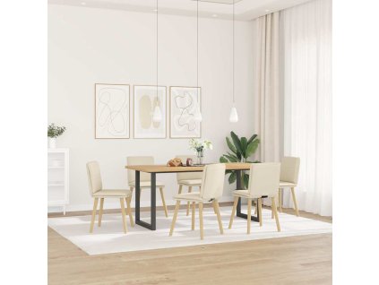 Jídelní židle 6 ks textil [3315636] (Barva Tkanina)