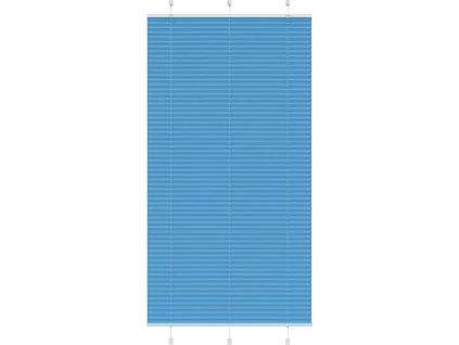 Plisovaná roleta 110x200 cm Šířka látky 109,4 cm [4015213] (Barva Modrá)