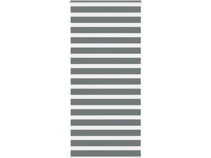 Zebra roleta šířka látky 100,9 cm polyester [4014184] (Barva Tmavě šedá)