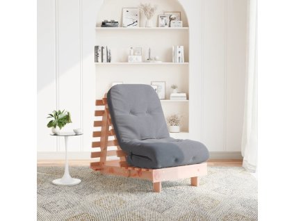 Futonová rozkládací pohovka s matrací 60x206x11cm [846749] (Barva Přírodní douglaska)