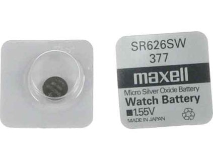 Baterie Avacom knoflíková Maxell 377 (SR66, SR626SW, LR626, AG4) Silver Oxide - nenabíjecí [5533102]