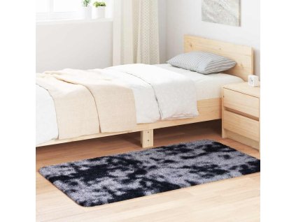 Koberec Shaggy s vysokým vlasem NAVARRA 80x150 cm [4102816] (Barva Tmavě šedá)