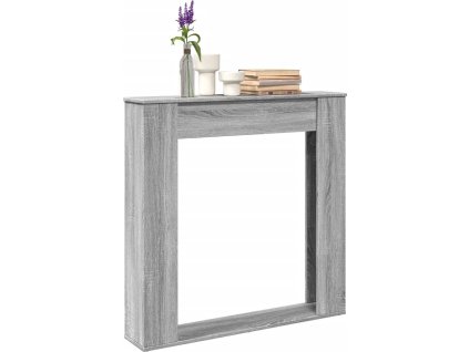 Krbová obestavba 100 x 20 x 100 cm kompozitní dřevo [854576] (Barva Šedá sonoma)