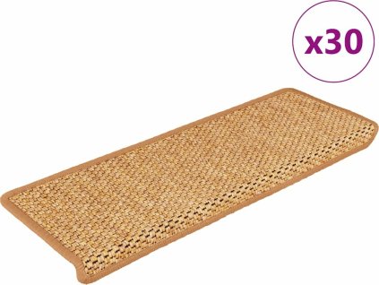 Samolepicí rohože na schody -Look 30 ks 65x21x4cm [3365889] (Barva sisal)