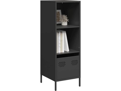 Skříň 35 x 39 x 103,5 cm ocel [851376] (Barva Černá)