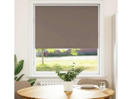Roleta zatemňovací šířka látky 85,7 cm polyester [4011022] (Barva Kávová)