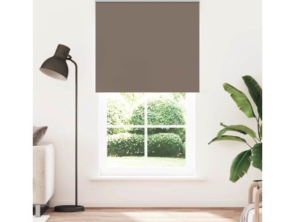 Roleta zatemňovací šířka látky 131,6 cm polyester [4011083] (Barva Kávová)