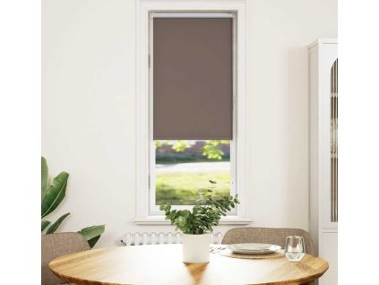 Roleta zatemňovací šířka látky 55,7 cm polyester [4011016] (Barva Kávová)