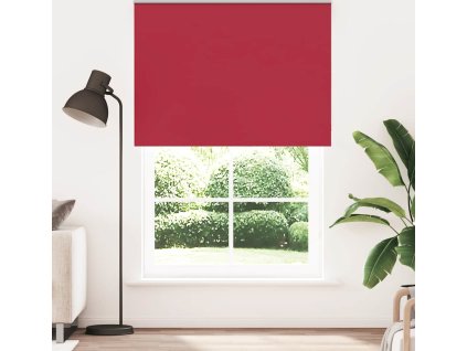 Roleta zatemňovací 165x210cm šířka látky 161,6cm polyester [4011843] (Barva Červená)