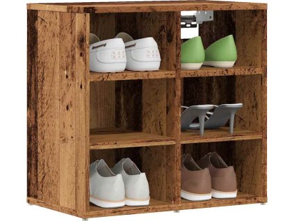 Botníky 2 ks 52x30x50 cm [857034] (Barva Staré dřevo)