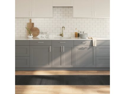 Koberec obdélníkový 60 x 400 cm bambus [376851] (Barva Tmavě hnědá)