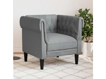 Křeslo Chesterfield textil [372538]