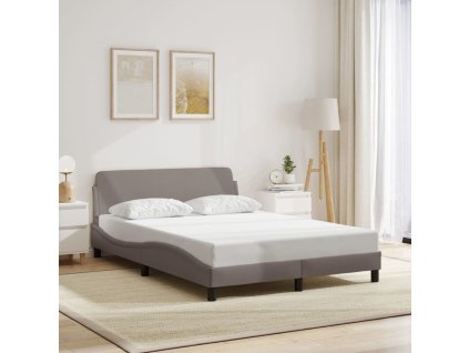 Rám postele Dover 140 x 200 cm textil [373189] (Barva Taupe)