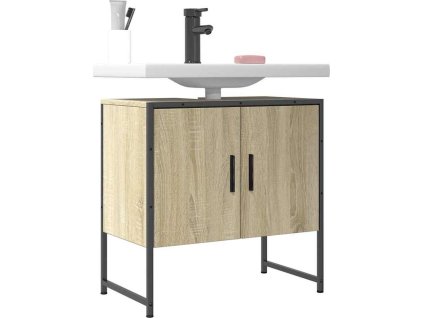 Koupelnová skříňka pod umyvadlo 60x33x60cm kompozit [842457] (Barva dub sonoma)