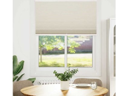 Plisované žaluzie / rolety Plisse 100 x 125 cm - [240642] (Barva Krémová)