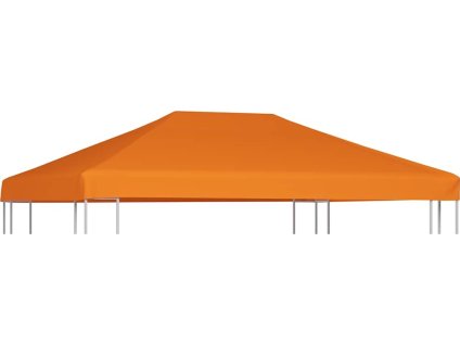 Náhradní střecha na altán 310 g/m² 4 x 3 m krémově [44785] (Barva Zelená)