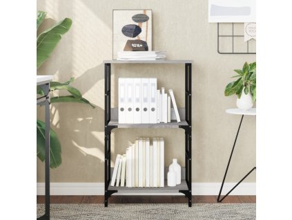 Knihovna 50 x 33 x 82 cm kompozitní dřevo [835267] (Barva Šedá sonoma)