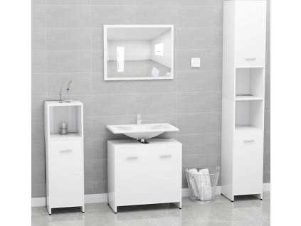 Koupelnová sestava kompozitní dřevo [802582] (Barva dub sonoma)